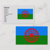 Carte De Visite Roma, Inde (Devant / Derrière)