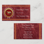 Carte De Visite Romain (Devant / Derrière)