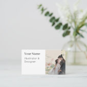 Carte De Visite Romance Lotus : Amour Éternel en Hanfu (Debout devant)