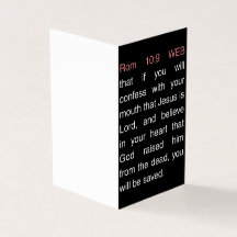 Romans 10:9 Édition de la Bible de Webster