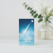 Carte De Visite Romantic Shooting star business card (Debout devant)