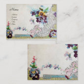 CARTE DE VISITE ROMANTICA 2 (Devant / Derrière)