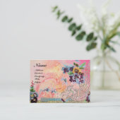 CARTE DE VISITE ROMANTICA 2 MONOGRAMME (Debout devant)