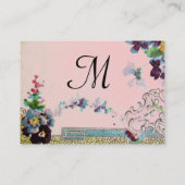 Carte De Visite ROMANTICA 2 Monogramme (Dos)