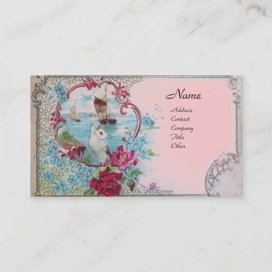 CARTE DE VISITE ROMANTIQUE (Devant)