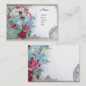 CARTE DE VISITE ROMANTIQUE (Devant / Derrière)