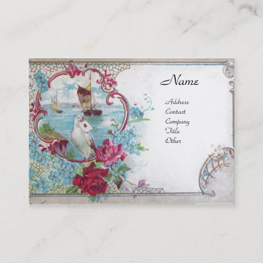 CARTE DE VISITE ROMANTIQUE (Devant)