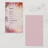 Carte De Visite Romantique (Devant / Derrière)