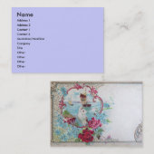 CARTE DE VISITE ROMANTIQUE (Devant / Derrière)
