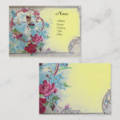 CARTE DE VISITE ROMANTIQUE (Devant / Derrière)