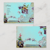 CARTE DE VISITE ROMANTIQUE 2 (Devant / Derrière)