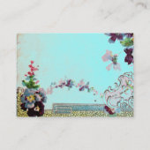 CARTE DE VISITE ROMANTIQUE 2 (Dos)