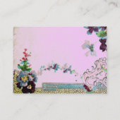 CARTE DE VISITE ROMANTIQUE 2 (Dos)