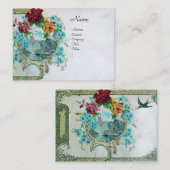 CARTE DE VISITE ROMANTIQUE 3 (Devant / Derrière)