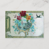 CARTE DE VISITE ROMANTIQUE 3 (Dos)