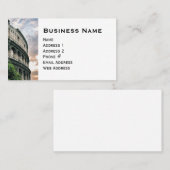 Carte De Visite Rome (Devant / Derrière)