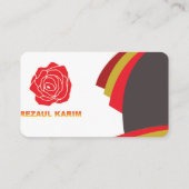 Carte de visite rond (Dos)