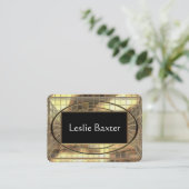 Carte De Visite Rond professionnel de la meilleure qualité de (Debout devant)