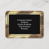 Carte De Visite Rond professionnel de la meilleure qualité de (Dos)