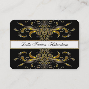 Carte De Visite Rond professionnel élégant de Harleath