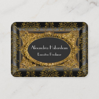 Carte De Visite Rond professionnel élégant de Hawshaythe