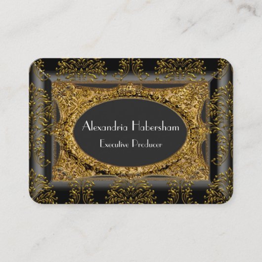 Carte De Visite Rond professionnel élégant de Hawshaythe (Devant)