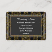 Carte De Visite Rond professionnel élégant de Hawshaythe (Dos)