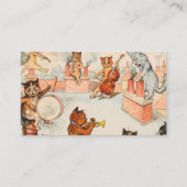 Carte De Visite Roof Top Band par Louis Wain (Devant)