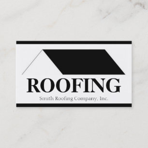 Carte De Visite Roofer Roofing Contractor Company