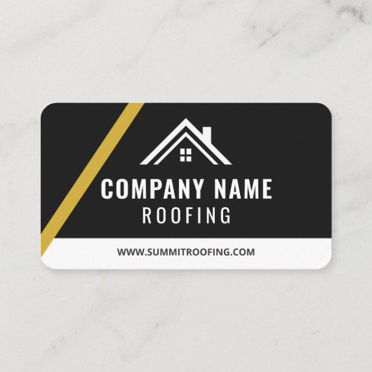 Carte De Visite Roofing Construction (Dos)