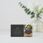 Carte De Visite Roofing Photo (Debout devant)