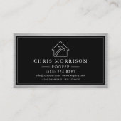 Carte De Visite Roofing Service Roofer House Hammer Professional (Devant)
