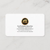 Carte De Visite Rooftop Lettre-R Rooftop (Dos)