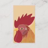 Carte De Visite Rooster (Dos)