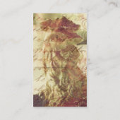 Carte De Visite Rooster vintage (Dos)