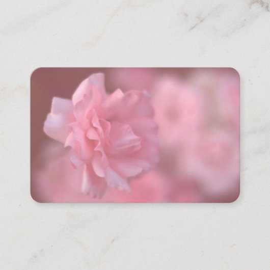 Carte de visite Rose (Devant)