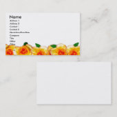 Carte de visite rose (Devant / Derrière)