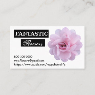 Carte de visite ROSE