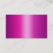 Carte De Visite rose (Dos)