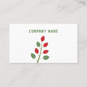 Carte de visite rose (Dos)