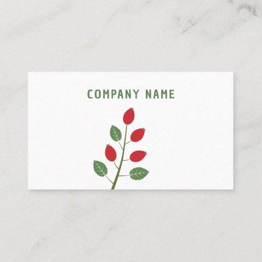 Carte de visite rose (Dos)