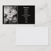 carte de visite rose (Devant / Derrière)