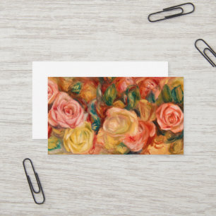 Carte De Visite Rose, 1912 par Pierre-Auguste Renoir