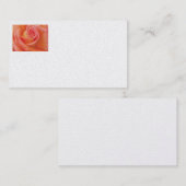 Carte De Visite rose/carte de visite rose d'or (Devant / Derrière)