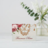 Carte De Visite Rose de Blenheim - Ciel d'été (Debout devant)