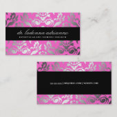 Carte De Visite Rose de damassé de 311 Ladonna (Devant / Derrière)