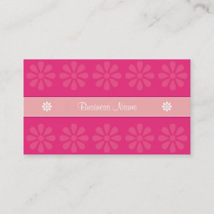 CARTE DE VISITE ROSE DE LA CONCEPTION 04 DE CRE8TIVE