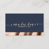 Carte De Visite Rose de la Marine (Devant)