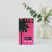CARTE DE VISITE ROSE DE PALMIER DE 311 OASIS (Debout devant)