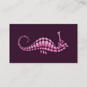 Carte De Visite Rose de Seahorse (Dos)